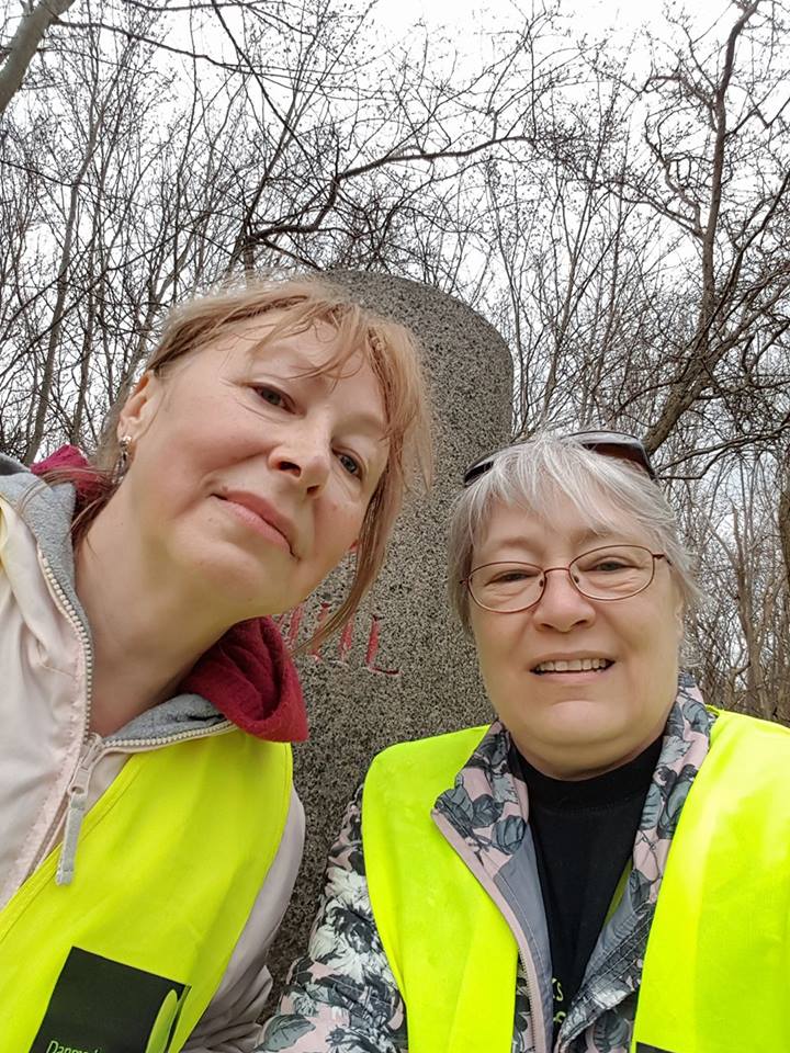 Galina og Lene i Hedehusene.